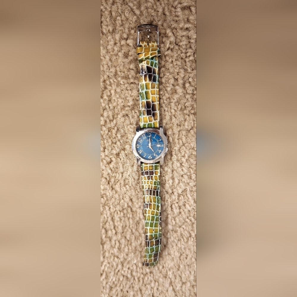 2007 8513 Invicta Ladies Blue Sterling Silver Saphire Coated 100M Watch READ - Picture 1 of 3
